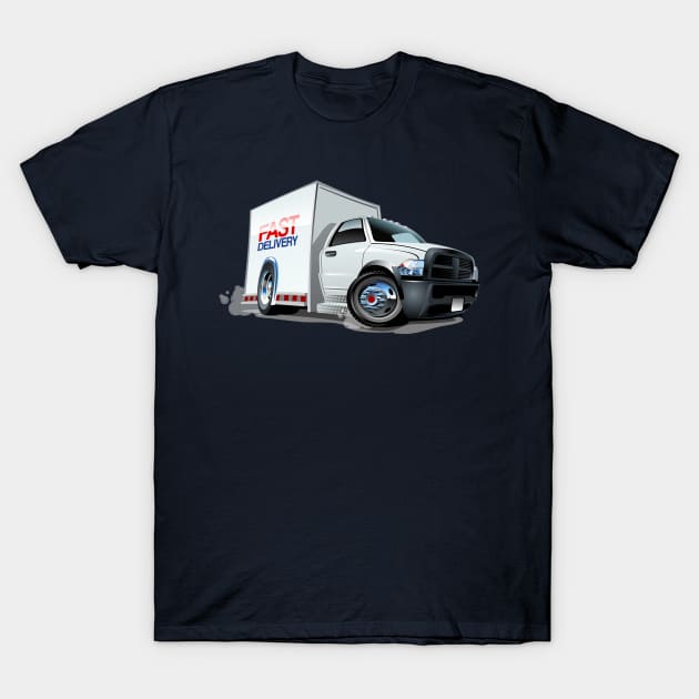 Cartoon truck T-Shirt by Mechanik